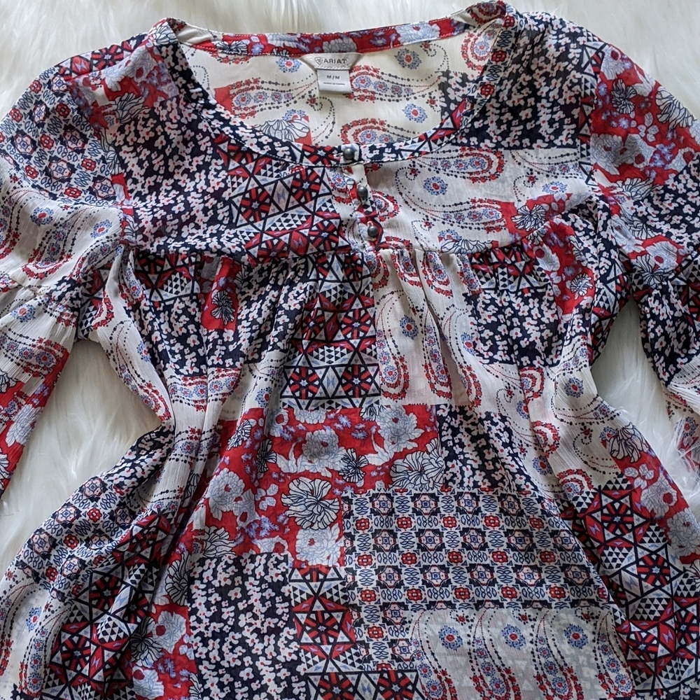 Ariat long Sleeve Blouse